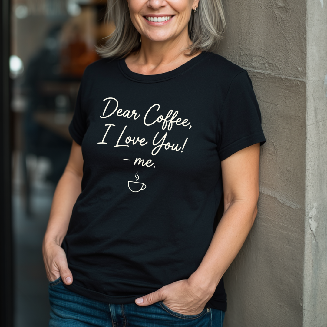 Dear Coffee, I Love You T-Shirt