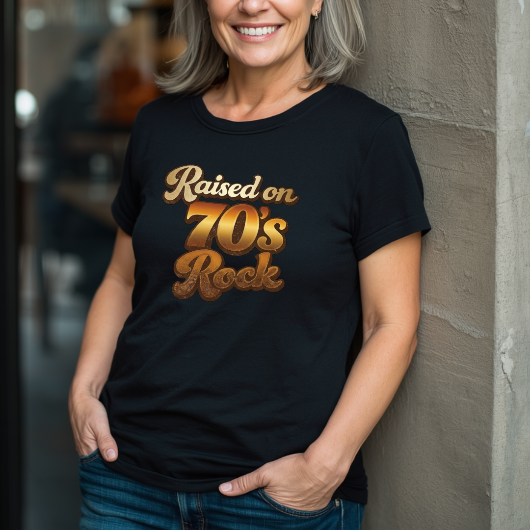 Raised On 70's Rock T-Shirt