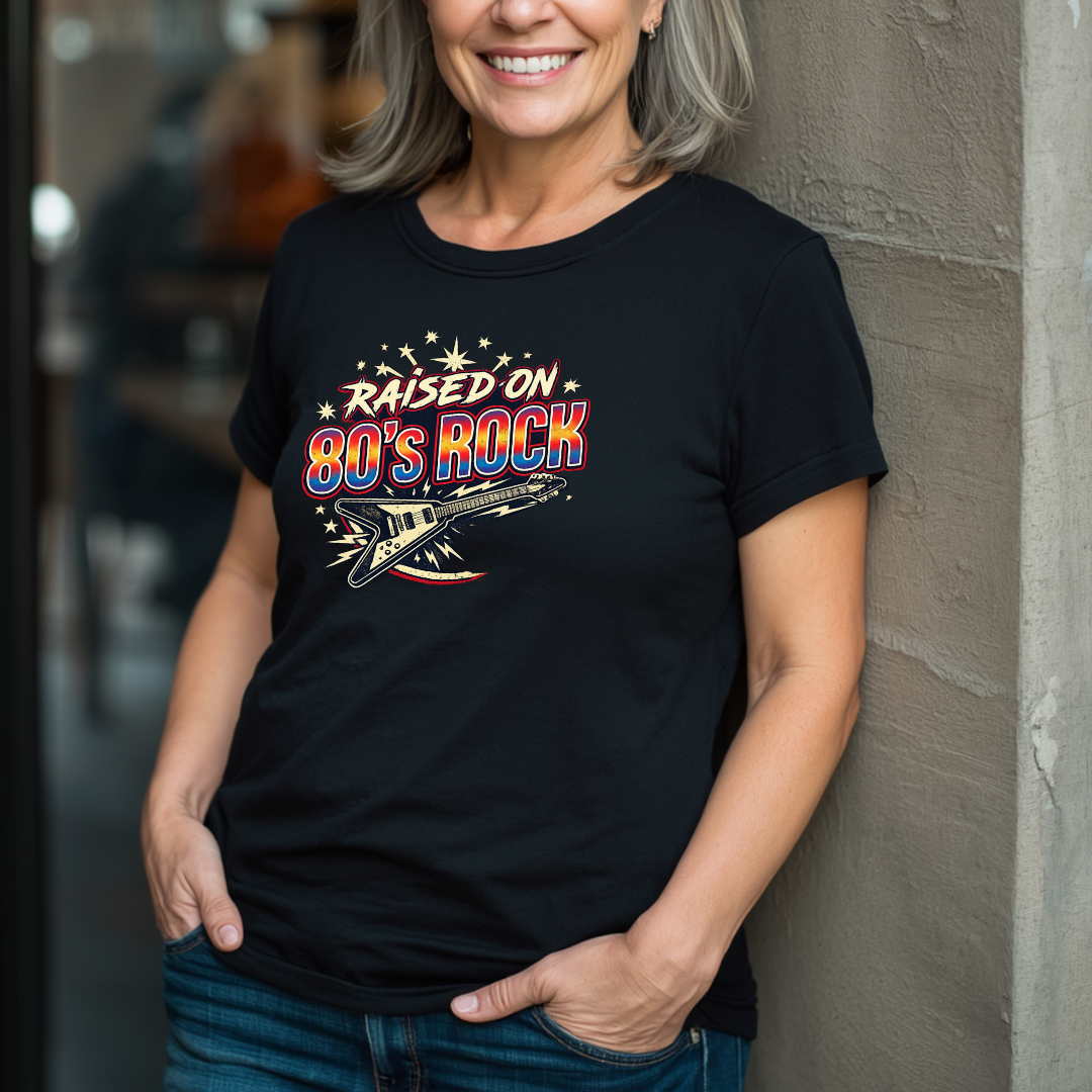 Raised On 80's Rock T-Shirt