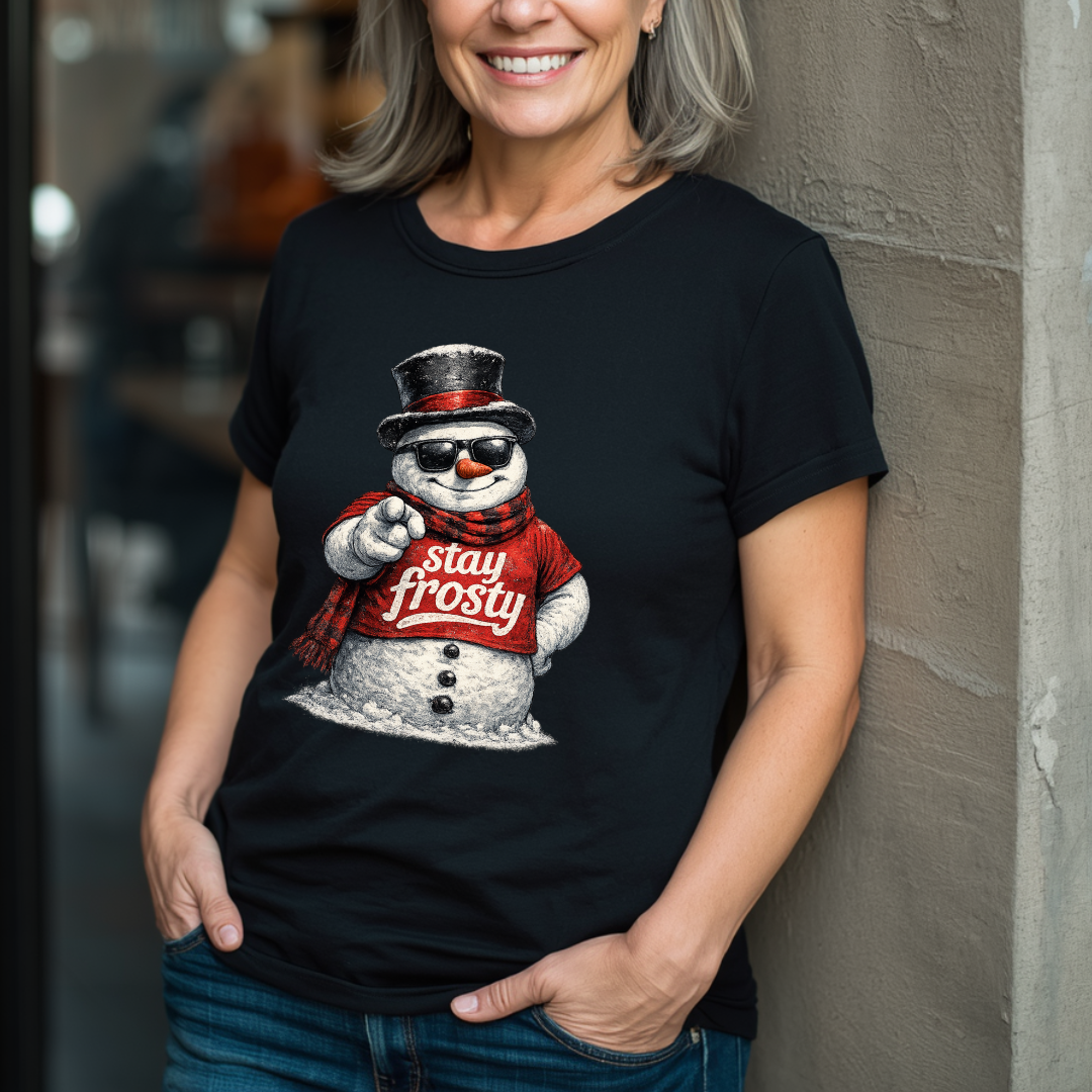 Stay Frosty Snowman T-Shirt