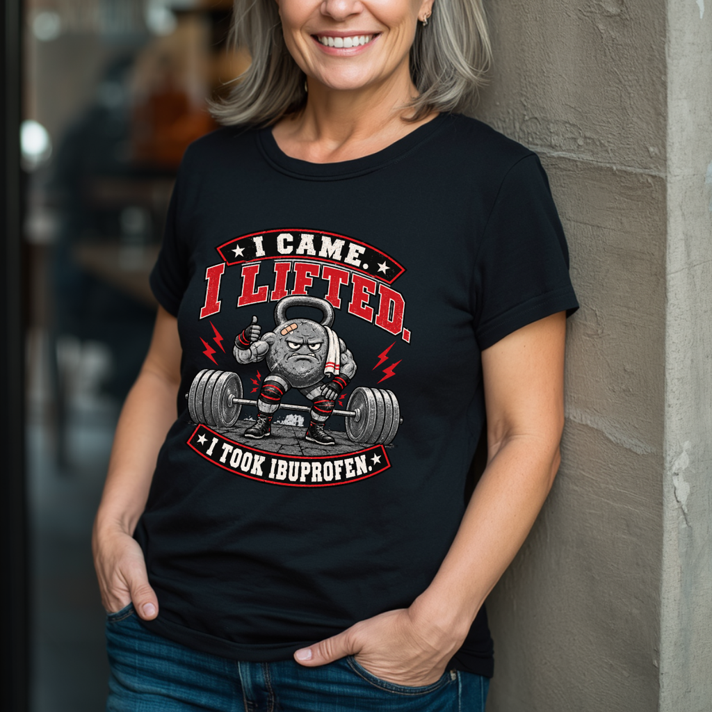 I Came, I Lifted, I Took Ibuprofen T-Shirt