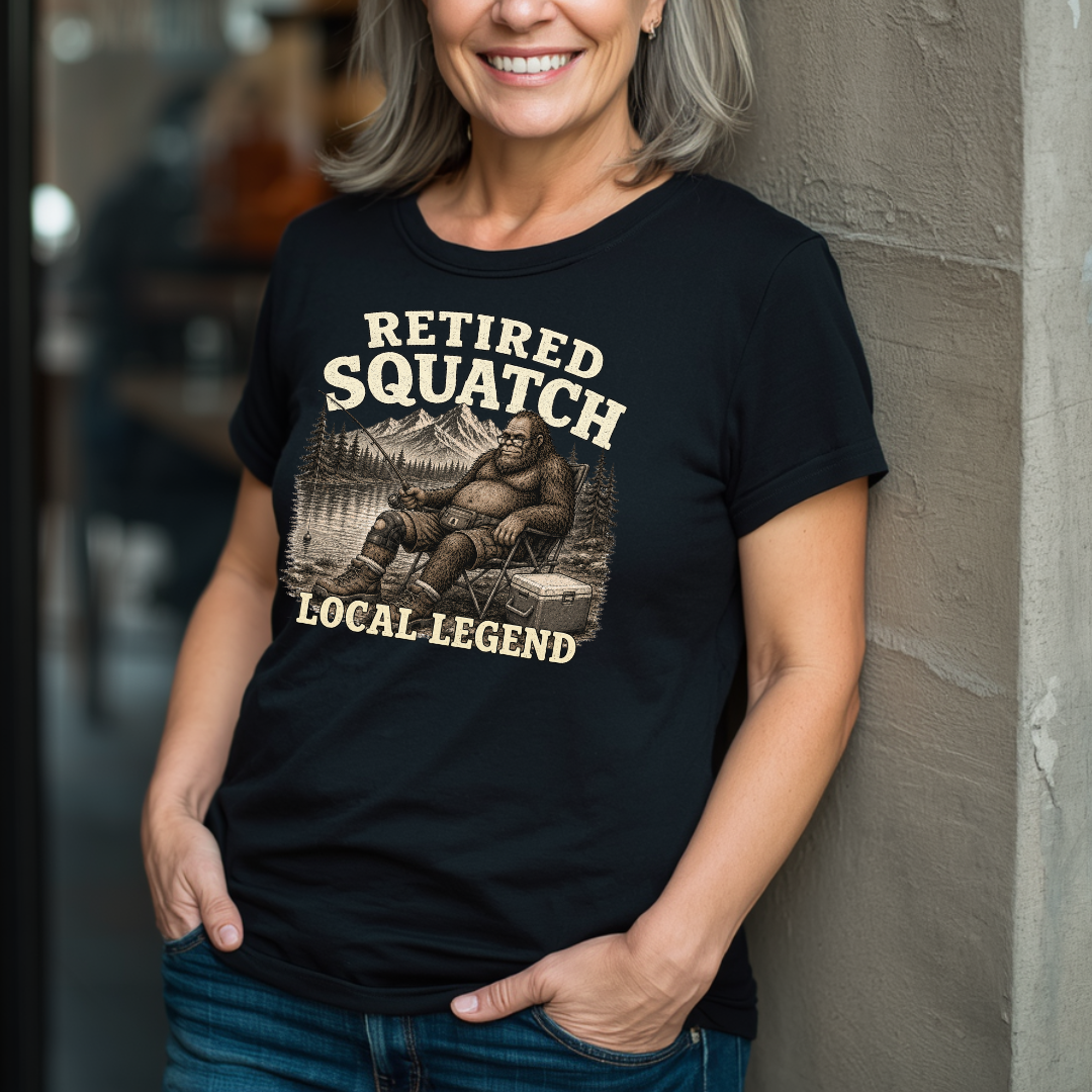 Retired Squatch - T-Shirt