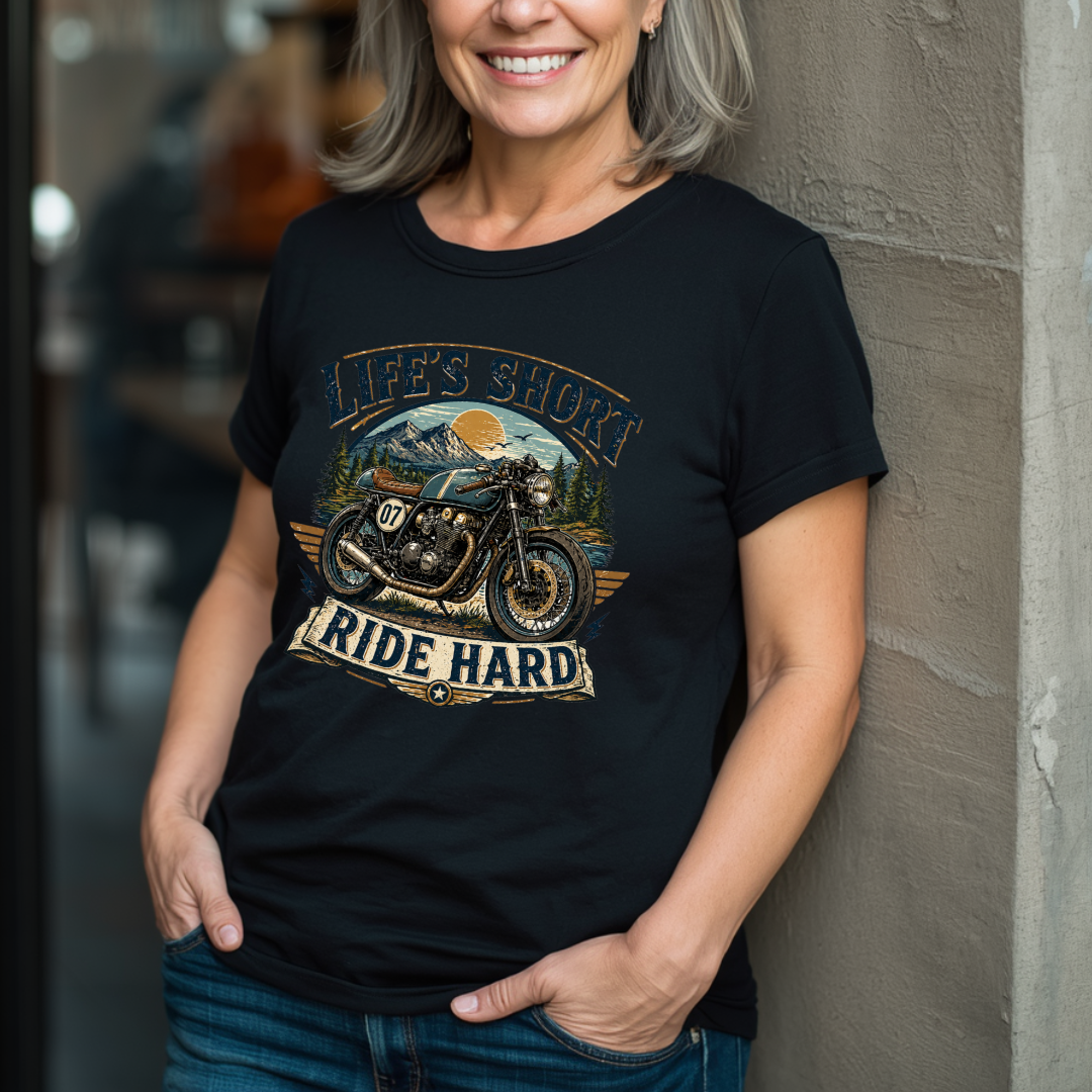 Life's Short, Ride Hard T-Shirt