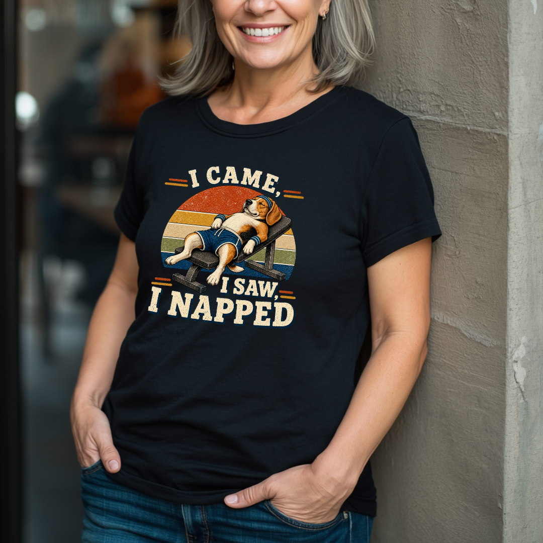 I Came, I Saw, I Napped T-Shirt