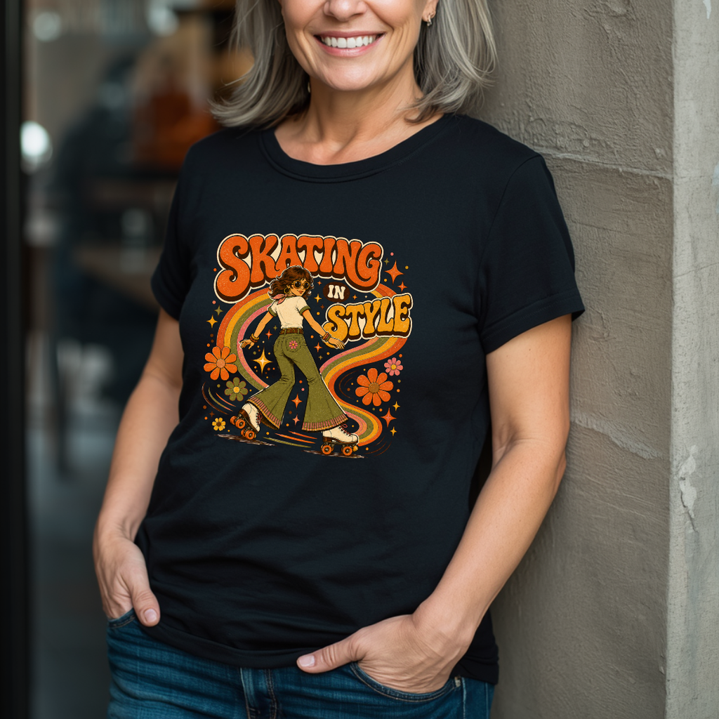Skating In Style T-Shirt