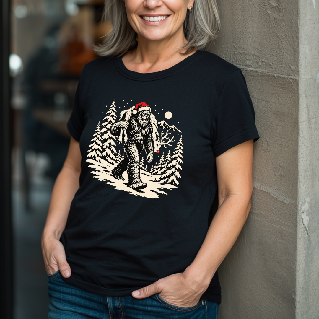 Squatch & Reindeer T-Shirt