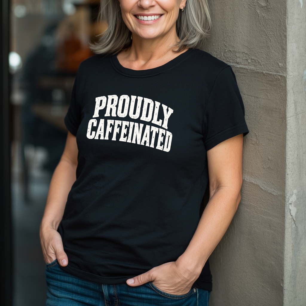 Proudly Caffeinated T-Shirt