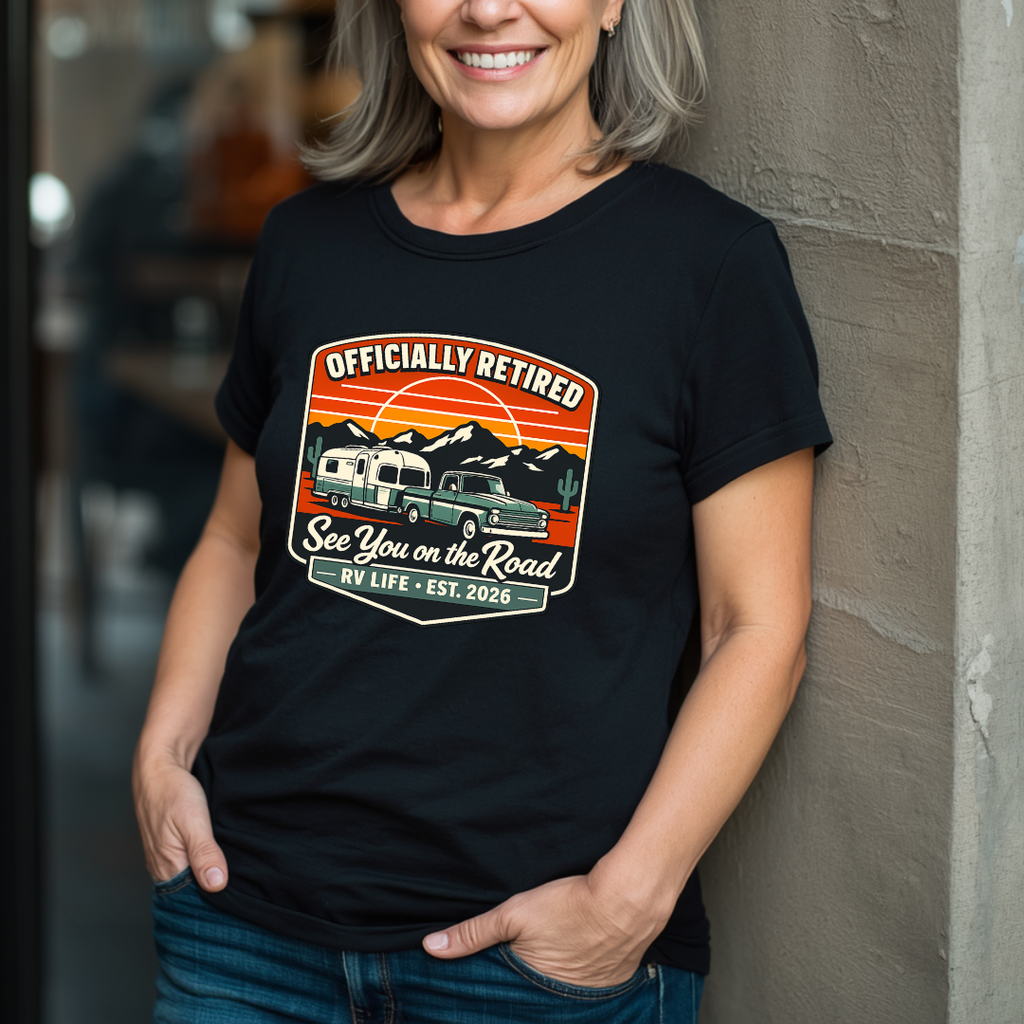 Officially Retired 2026-T-Shirt
