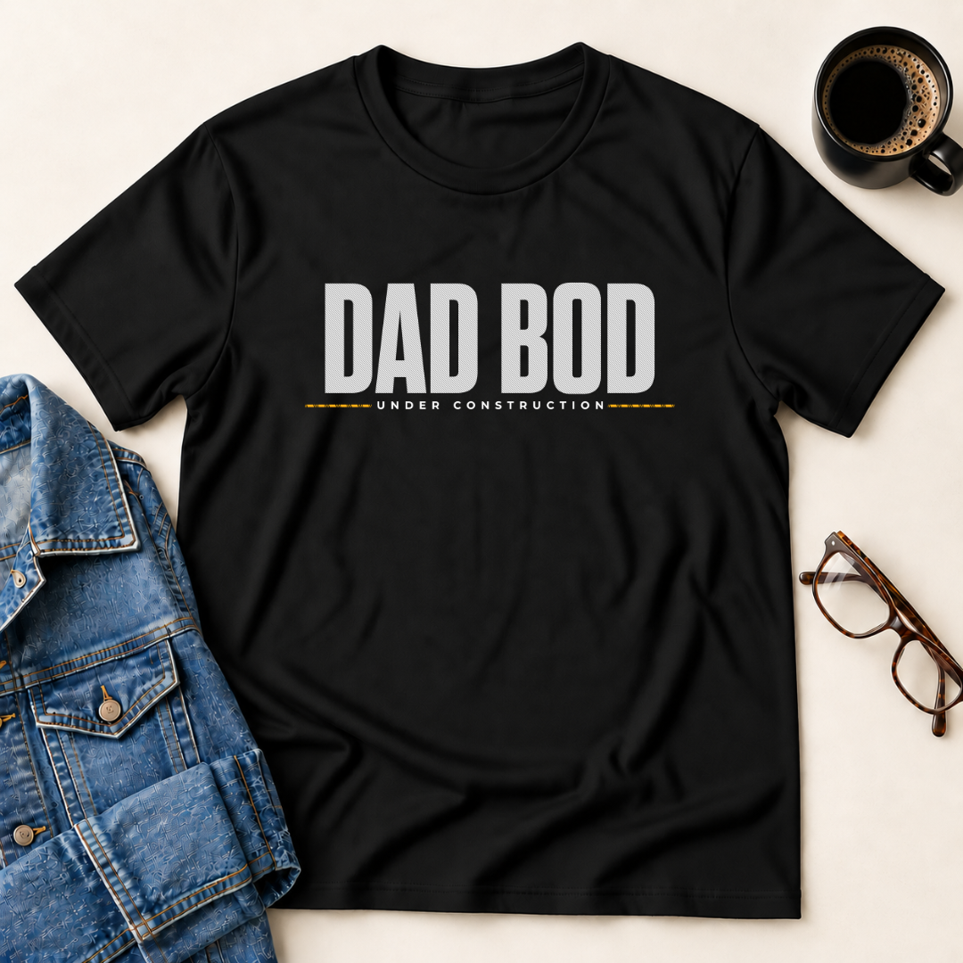 Dad Bod Under Construction T-Shirt
