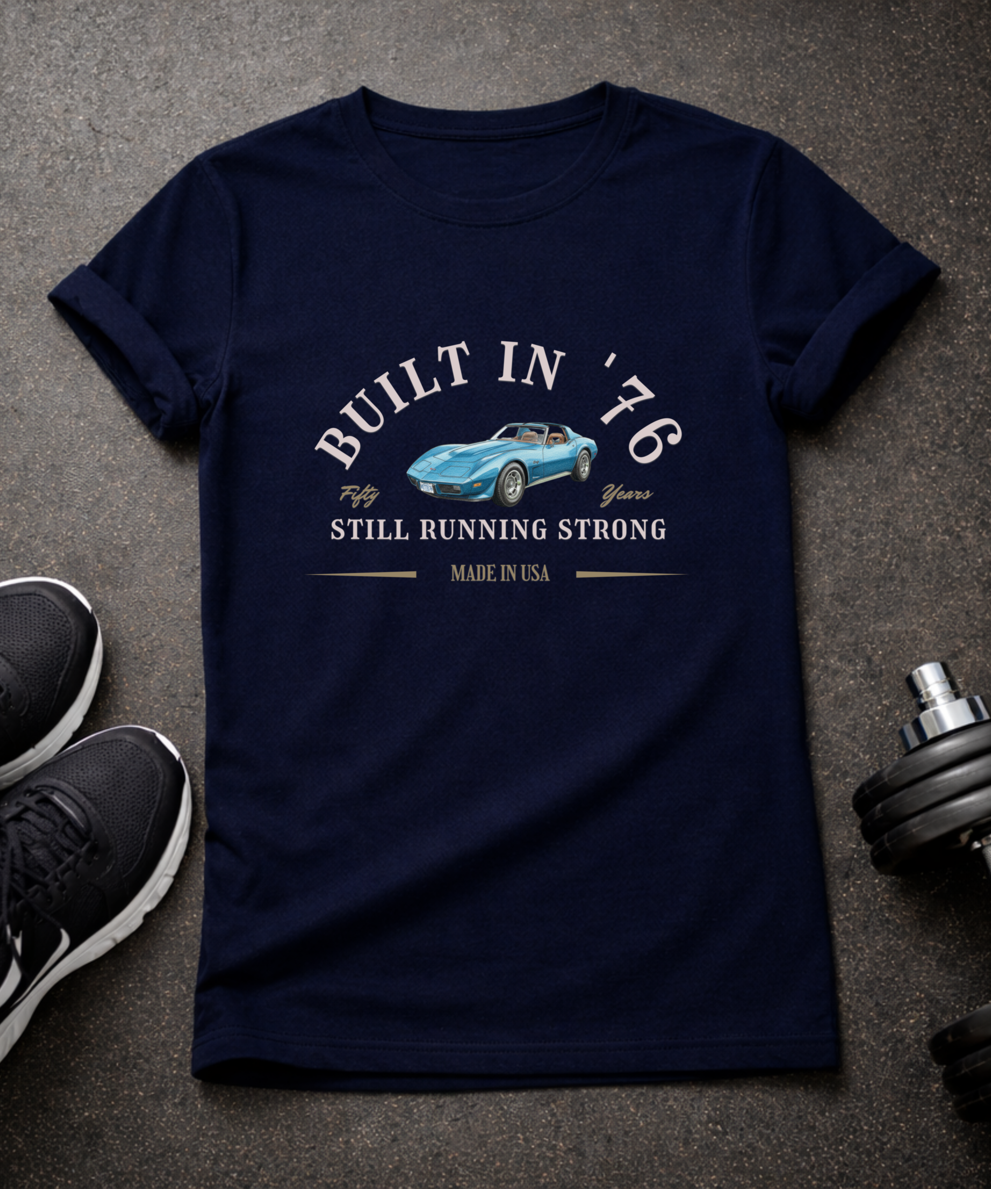 Built in '76 - 50th Birthday -T-Shirt
