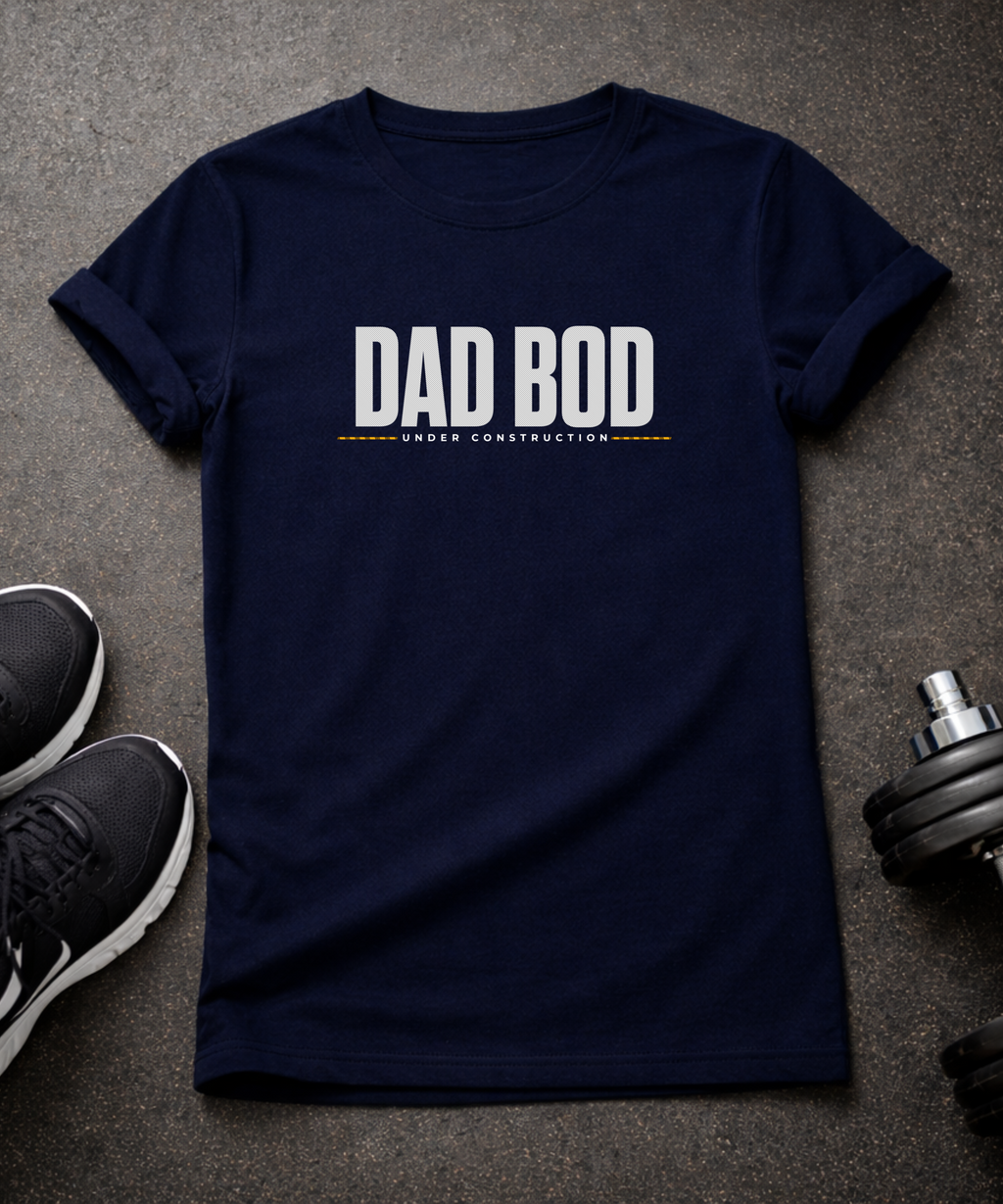 Dad Bod Under Construction T-Shirt