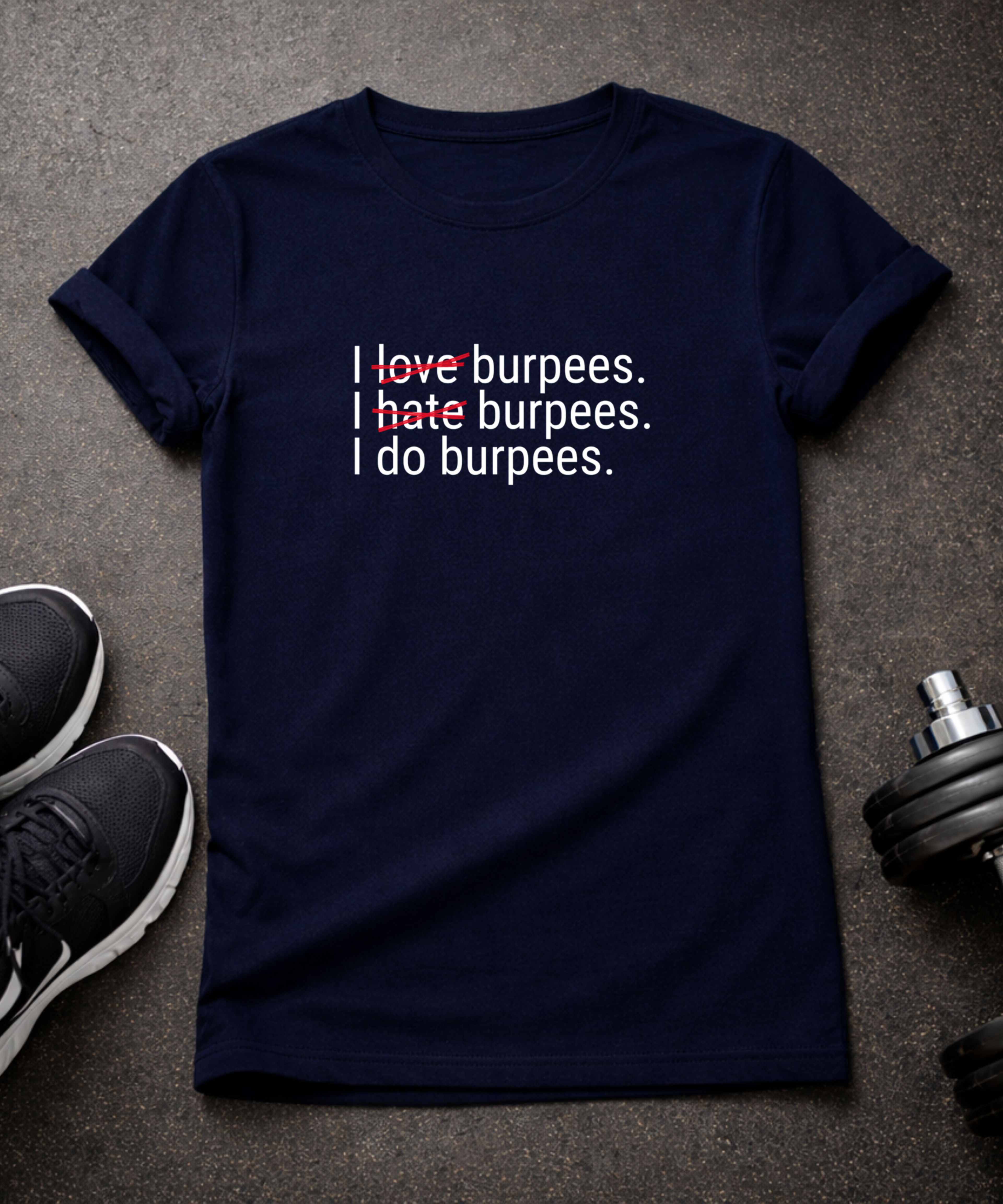 I Love Hate Do Burpees T-Shirt