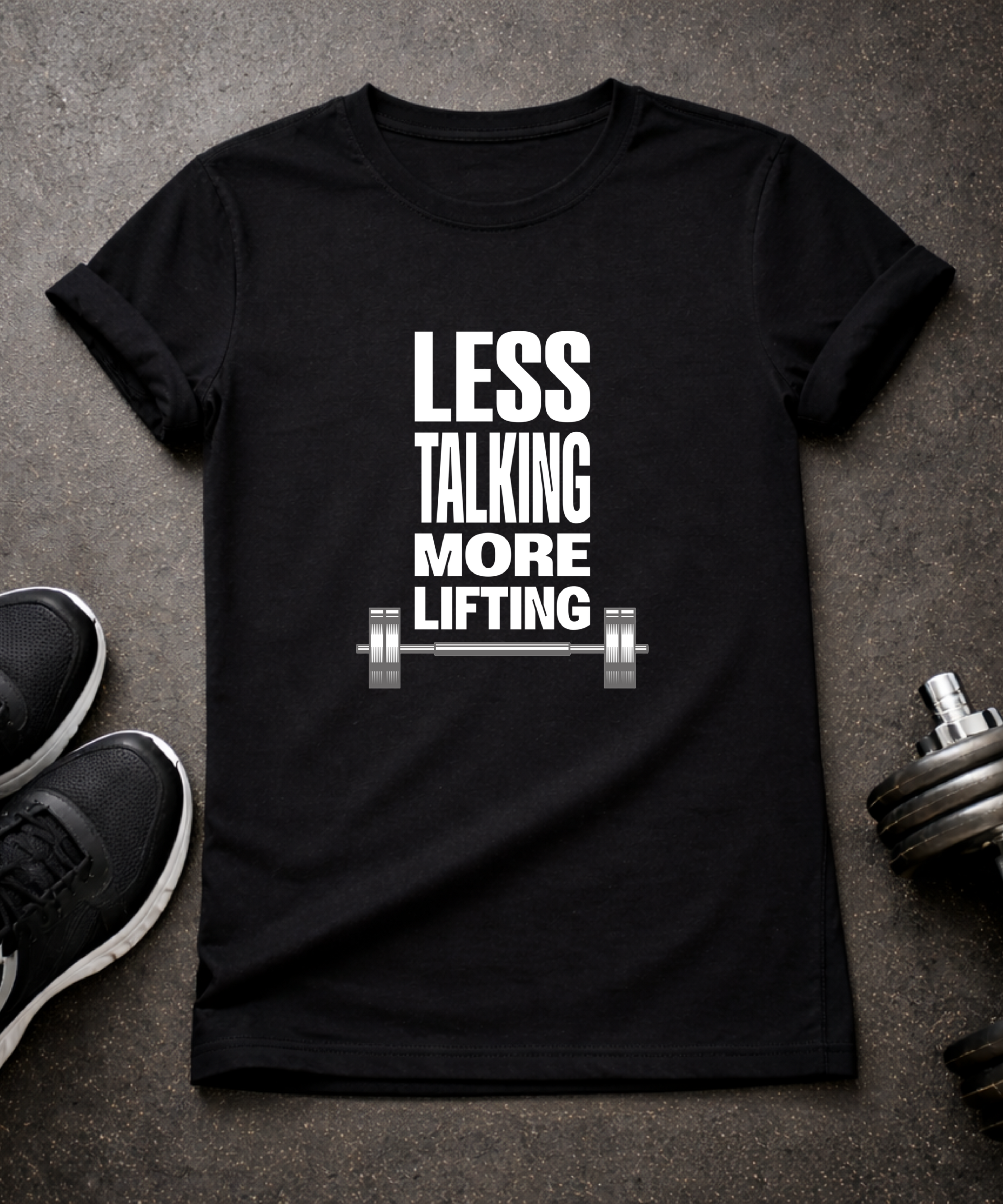 Less Talking, More Lifting T-Shirt