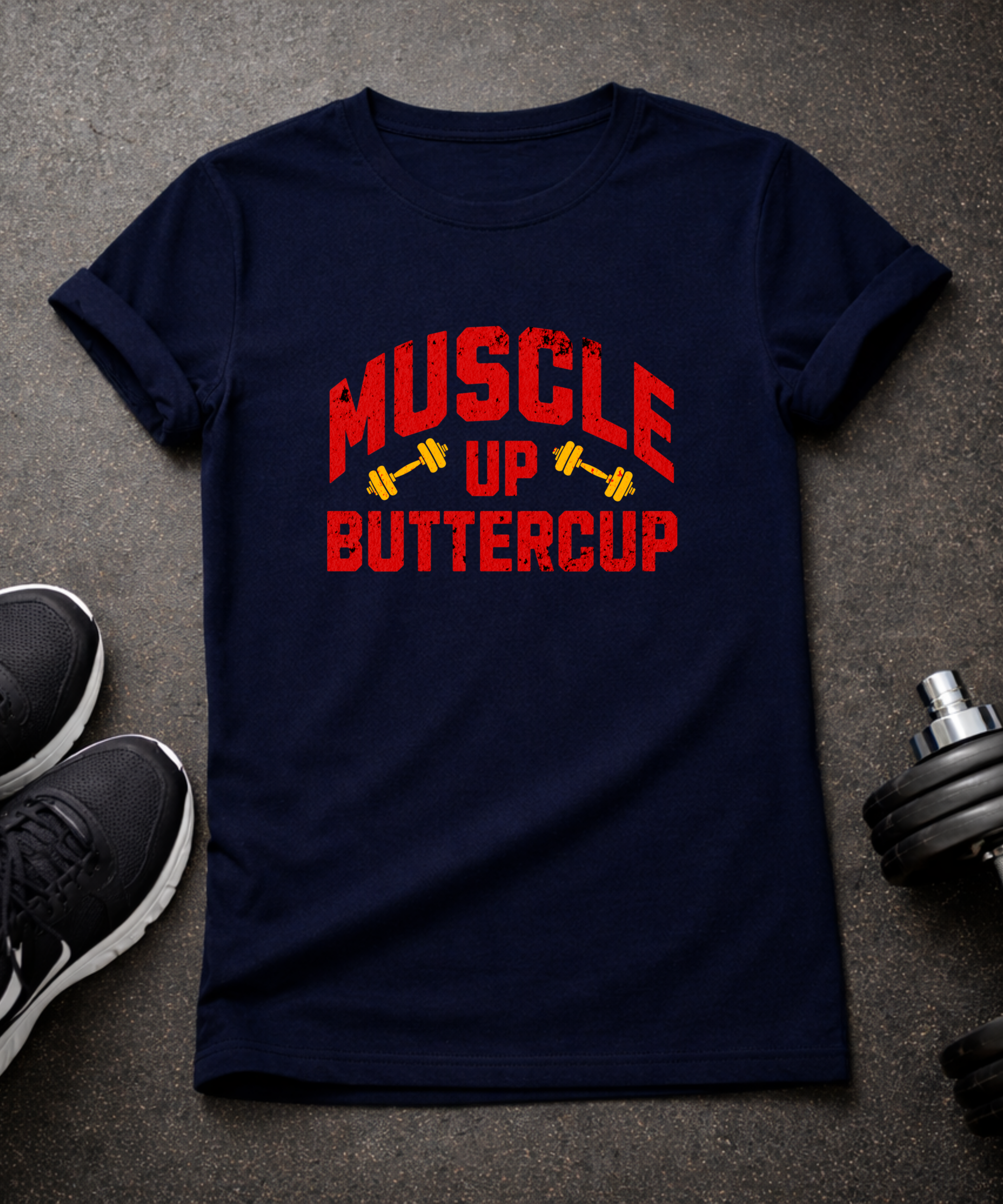 Muscle Up Buttercup T-Shirt