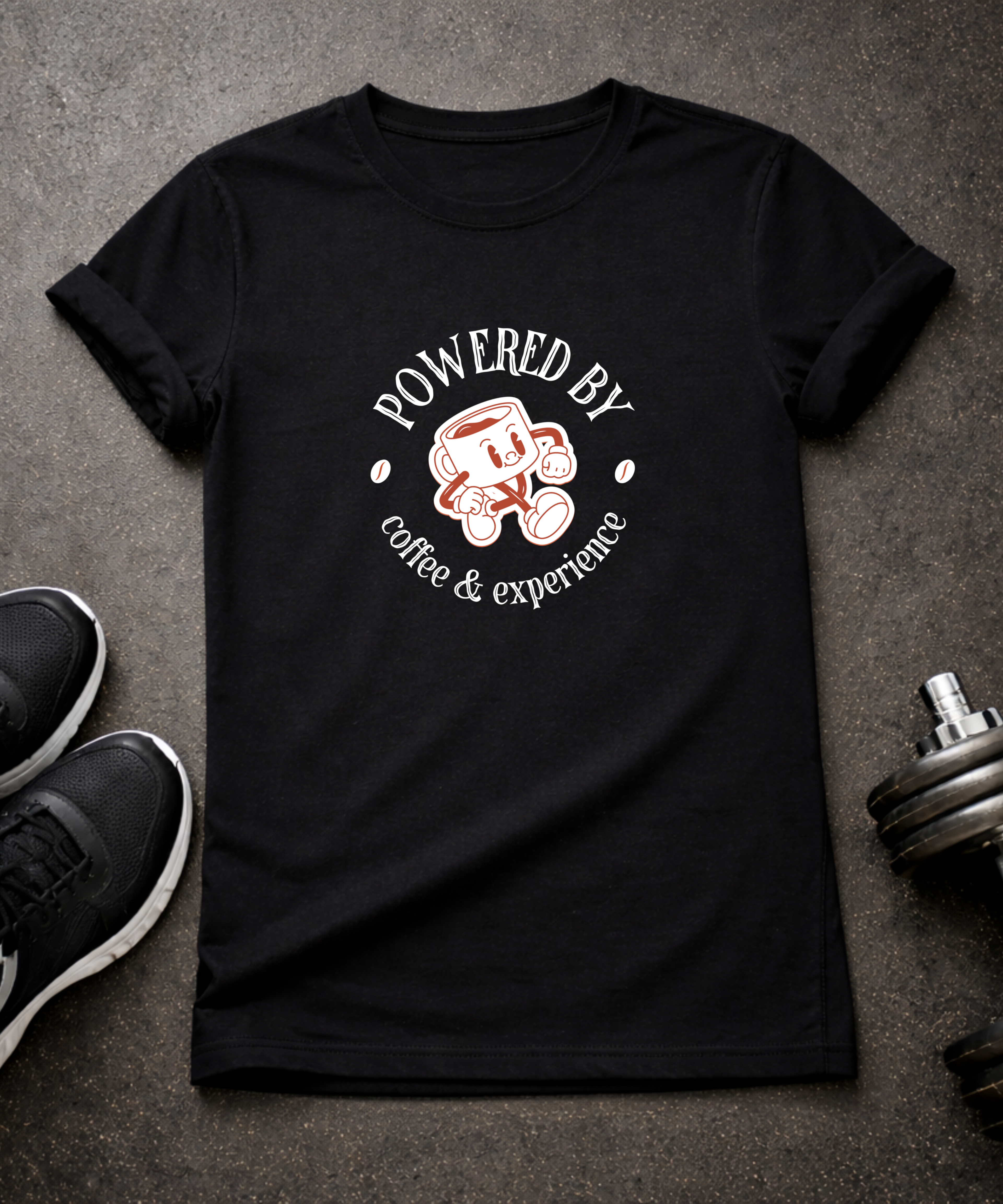 Powered By Coffee & Experience T-Shirt